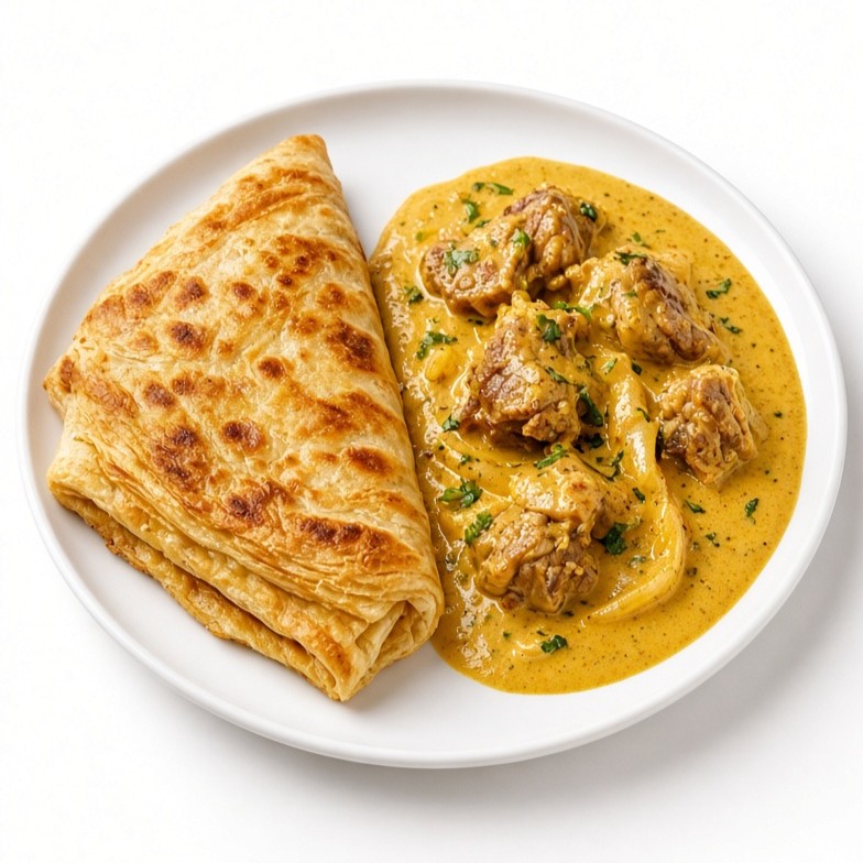 Roti Kerrie Lamsvlees